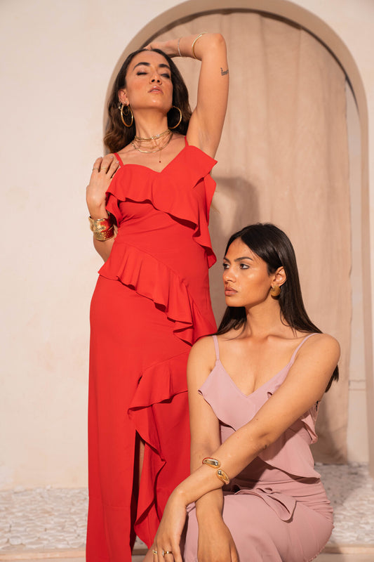 Passion Ruffle Dress