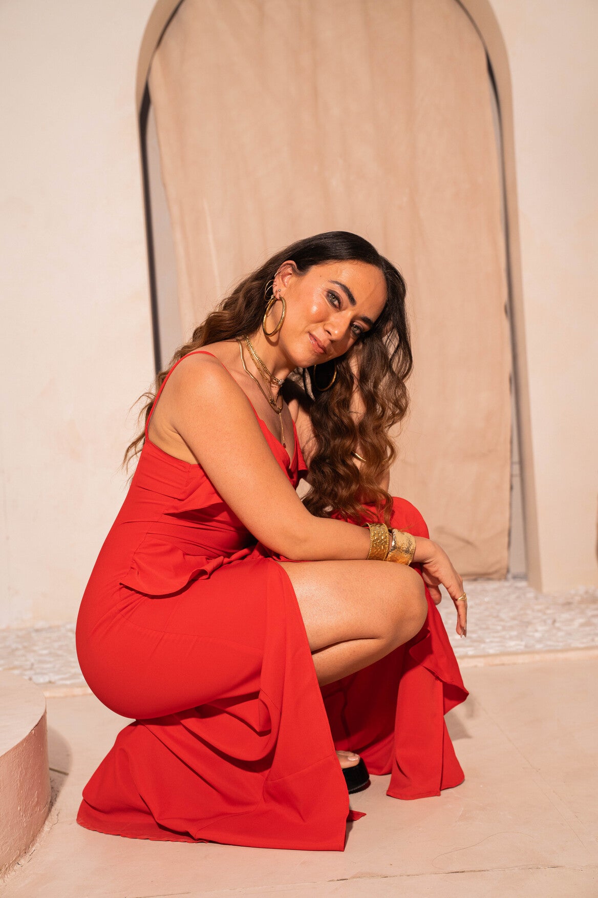 Passion Ruffle Dress
